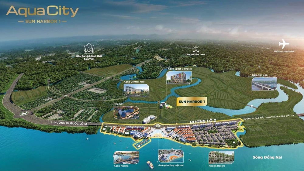 Aqua City Sun Harbor 2 – Phân Khu Elite Cao Cấp, Vị Trí Chiến Lược
